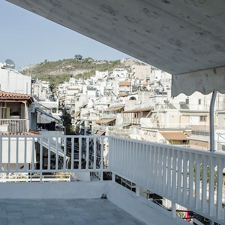 Apartamento Top Floor Studio With Endless View Atenas Exterior foto